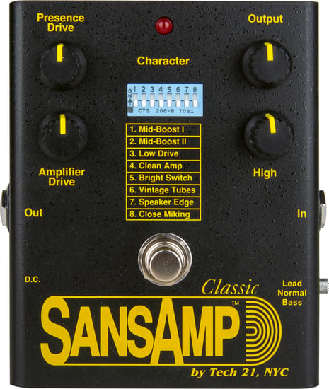 Tech 21 SA1 SansAmp Classic Reissue Bass Pedal