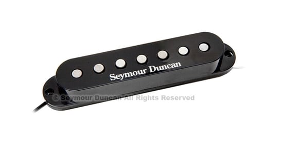 Seymour Duncan SSL-5 Custom Staggered Single Coil Pickup, 7 String, Black