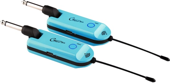 Mooer GWU4 GTRS Air Plug Wireless Guitar System, Blue