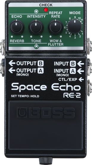 Boss RE-2 Space Echo Compact Delay Pedal