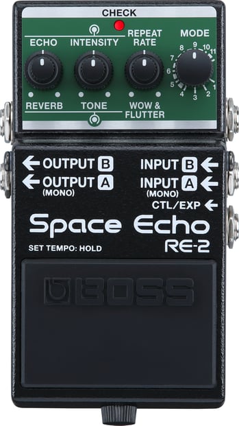 Boss RE-2 Space Echo Compact Pedal 1