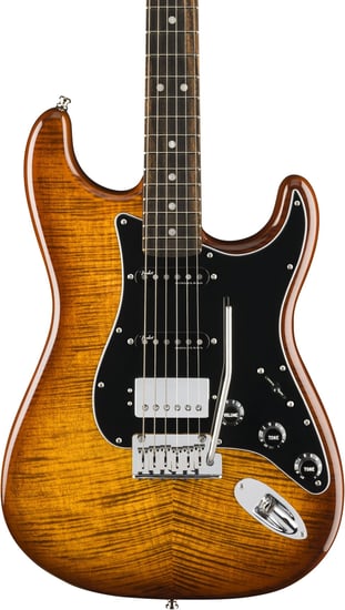 Fender Limited Edition American Ultra Stratocaster HSS, Ebony Fingerboard, Tiger's Eye
