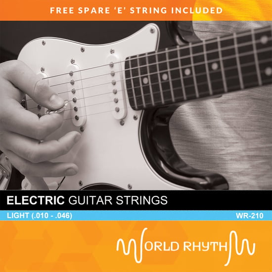 World Rhythm WR-210 Light Electric Guitar Strings