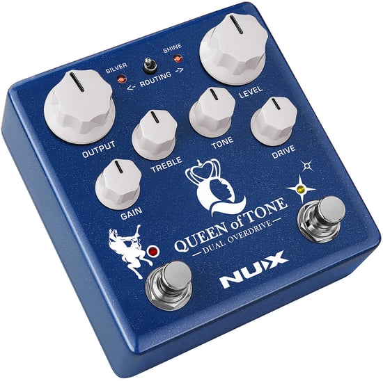 NU-X Queen of Tone Dual Overdrive Pedal