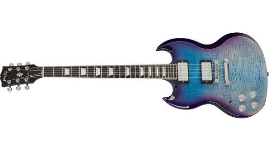 Gibson SG Modern, Blueberry Fade, Left Handed