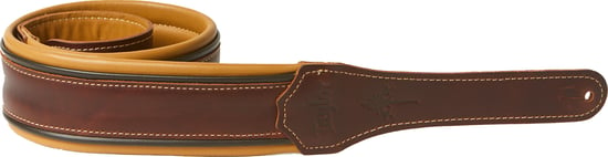 Taylor 4116 Ascension Leather Strap, 2.5in, Cordovan/Black/Butterscotch