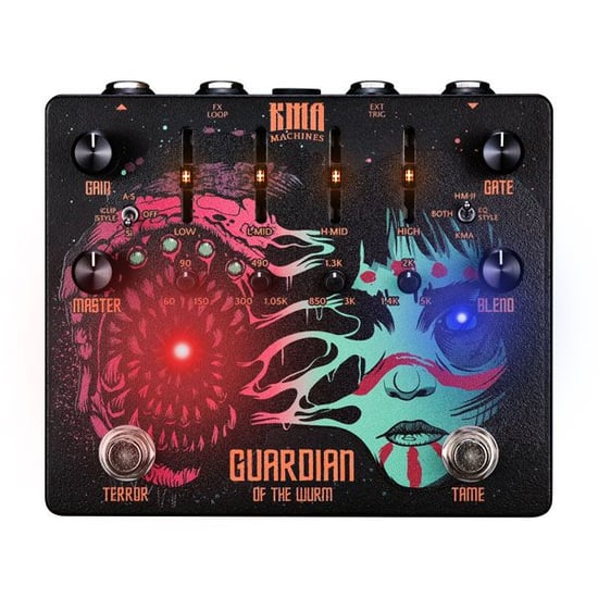 KMA Machines Guardian Of The Wurm Distortion and Noise Gate Pedal