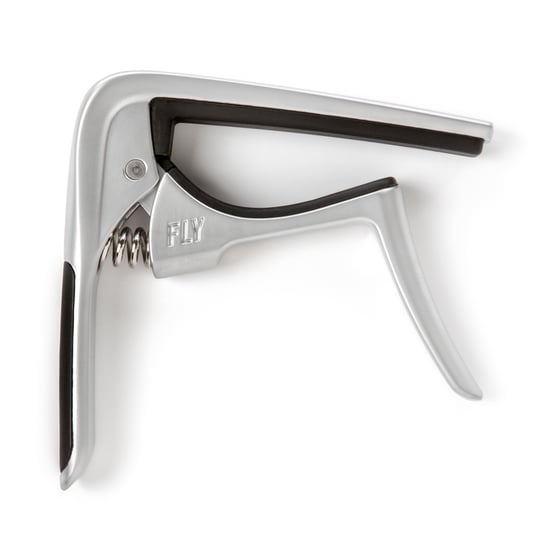 Dunlop Capo Trigger Fly Curved, Satin Chrome
