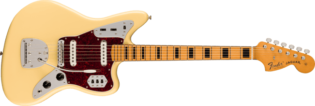 Fender Vintera II 70s Jaguar White Front
