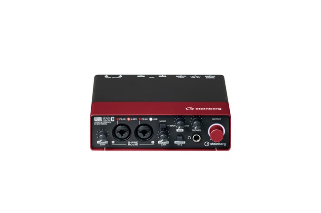 Steinberg UR22C USB 3 Audio Interface Red Top