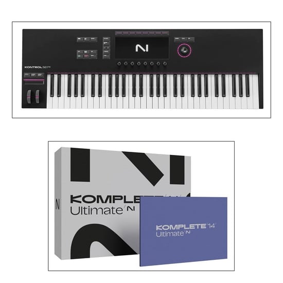 Native Instruments Kontrol S61 Mk3 Controller Keyboard w/ Komplete 14 Ultimate Upgrade