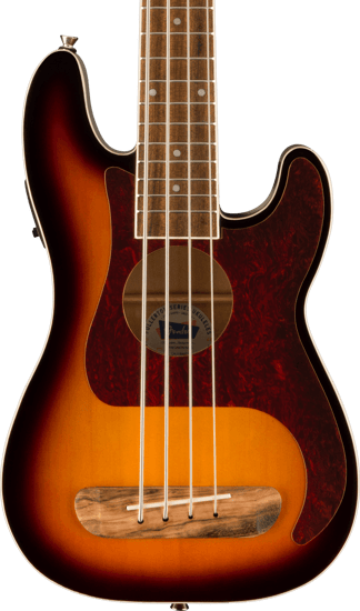 Fender Fullerton Precision Bass Uke, 3-Colour Sunburst