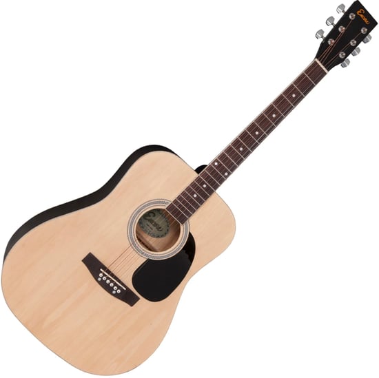 Encore EW-100N Acoustic Guitar, Natural