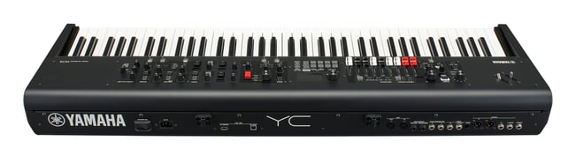 Yamaha YC73 Drawbar Organ, back above view