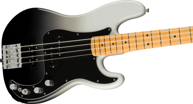 Fender Player Plus Precision Bass Silver Smoke 4