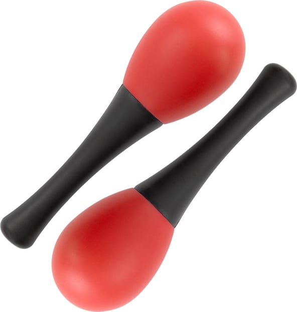Mad About Egg Shaker Maracas Red 2