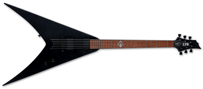 ESP LTD HEX-200, Black Satin