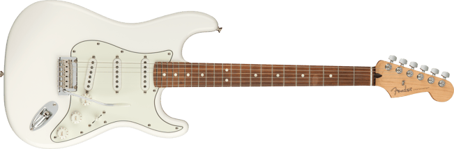 Fender Player Strat Polar White Pau Ferro