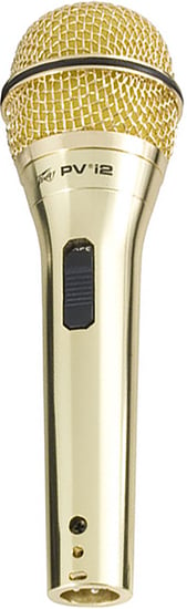 Peavey PVi 2G Dynamic Handheld Microphone, Gold