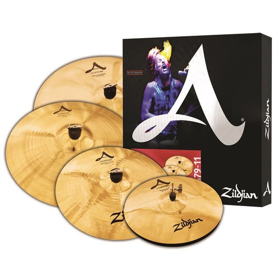Zildjian A Custom Set Cymbal Box Plus 18in Crash - A20579-11