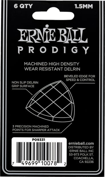 Ernie Ball Prodigy Shield 1.5mm Pick 3