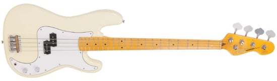 Vintage V4MVW Bass, Vintage White