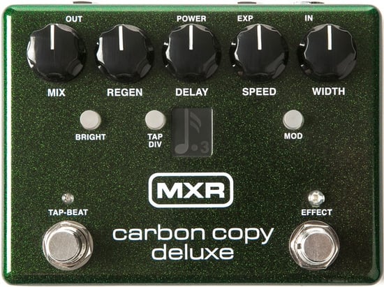 MXR M292 Carbon Copy Deluxe Delay Modulation Pedal