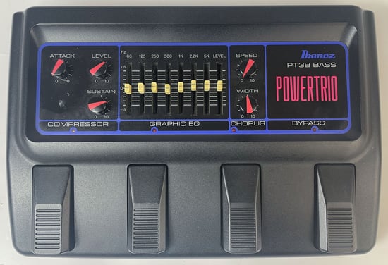 Ibanez PT-3 PowerTrio Multi Effects Pedal, Second-Hand