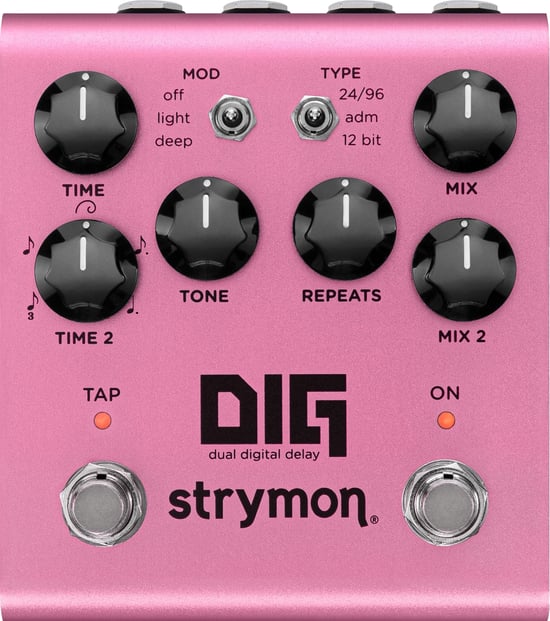 Strymon DIG Dual Digital Delay Pedal V2 Front