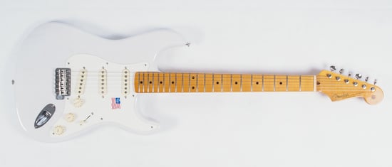 Fender Eric Johnson Stratocaster White Blonde, Maple