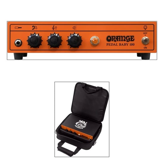 Orange Pedal Baby 100 Power Amp & Gig Bag Bundle