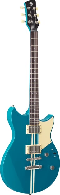 Yamaha RSE20 Revstar Swift Blue Guitar Angle