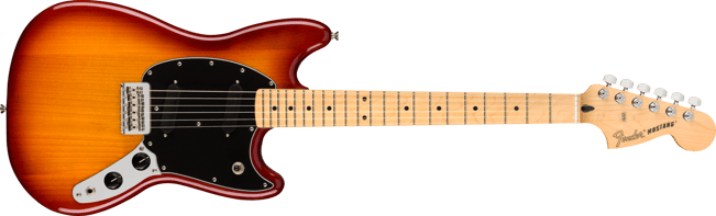 Fender Mustang Maple Fingerboard, Sienna Sunburst