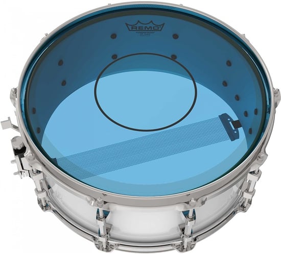 Remo Powerstroke 77 Colortone Blue Drum Head, 14in