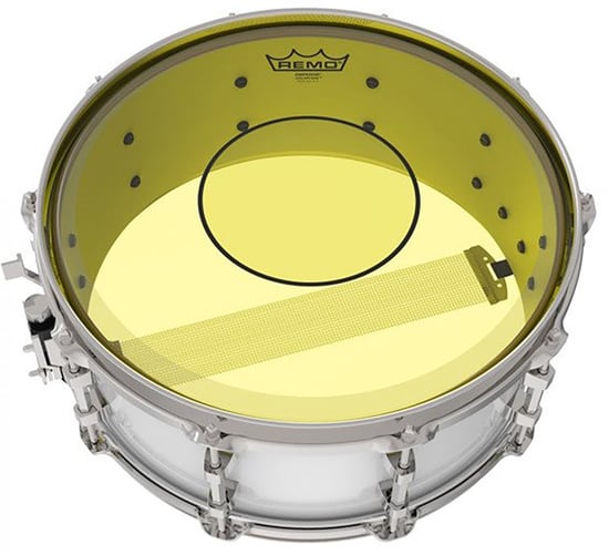 Remo Powerstroke 77 Colortone Yellow Drum Head, 14in