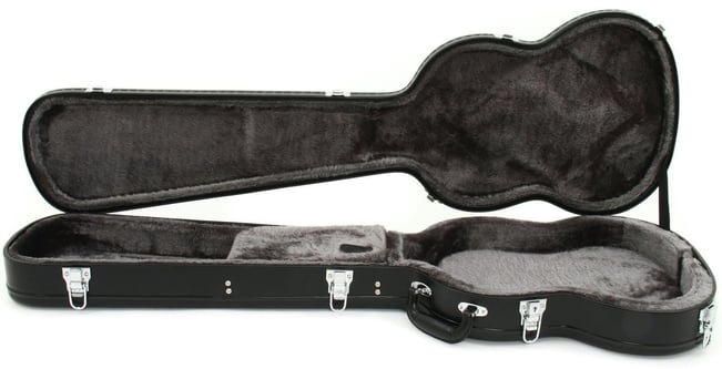 Epiphone EB-3 Bass Guitar Hard Case Open