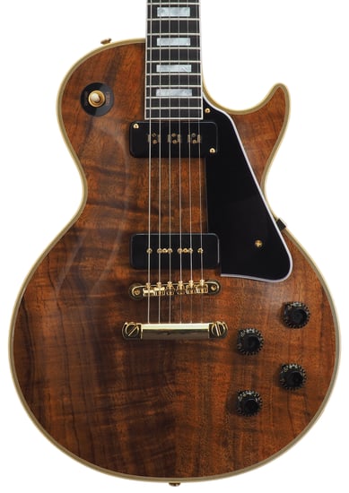 Gibson Custom Made 2 Measure 1954 Les Paul Custom Koa VOS, Natural
