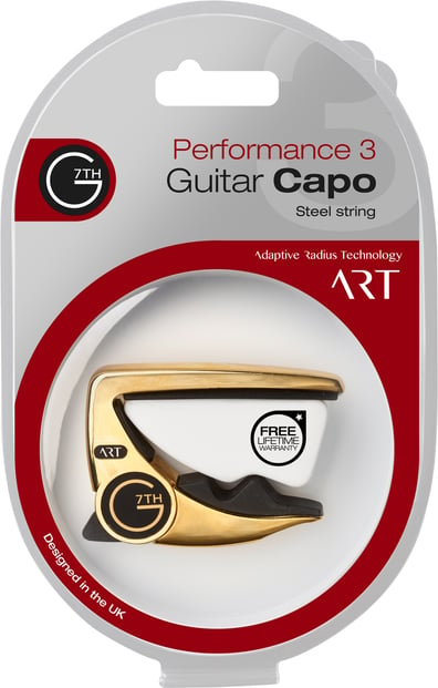 G7th Performance 3 Capo Steel String Gold Pack