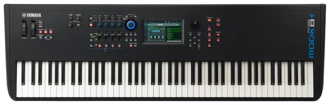 Yamaha MODX8+ Synthesizer Keyboard Front
