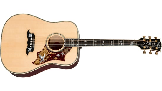 Gibson Acoustic Doves In Flight, Ebony Fretboard, Antique Cherry