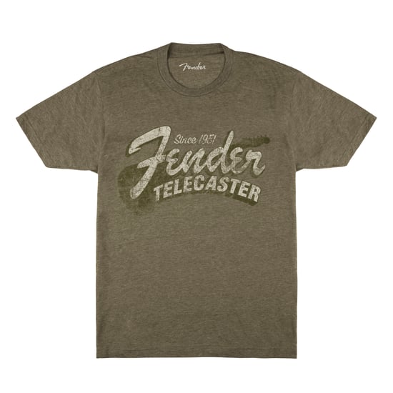 Fender Since 1951 Telecaster T-Shirt, Military Heather Green, S