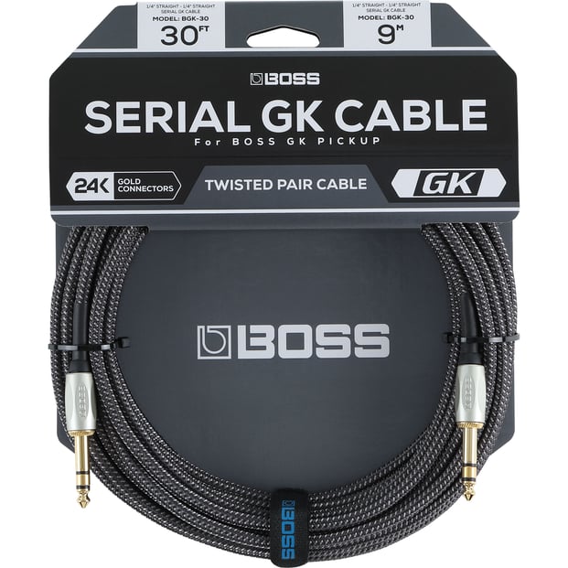 Boss BGK-30 Guitar Synth Cable 30ft/9m Pack