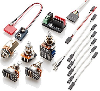 EMG 1 or 2 Pickup Wiring Kit Push-Pull