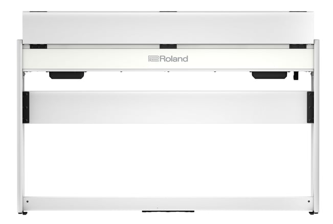 Roland F701 Digital Piano White Backview