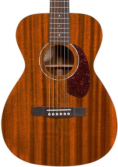 Guild M-120 Westerly Concert Acoustic Guitar, Natural Mahogany