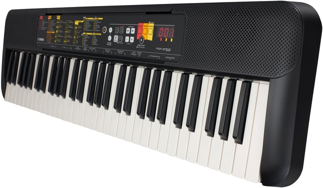 Yamaha PSR-F52 Keyboard Side
