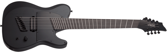 Schecter PT-8 MS Black Ops, Multi-Scale