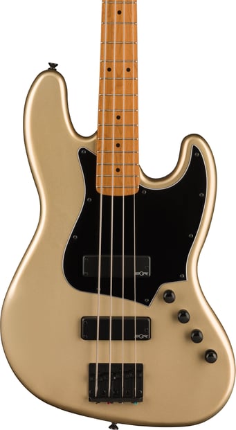 Squier Contemporary Jazz Bass Gold Body