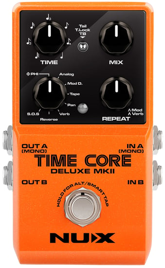 NU-X Time Core Deluxe mkII Digital Delay Pedal