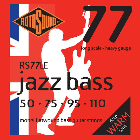 Rotosound RS77LE Jazz Bass, Long Scale, Heavy, 50-110